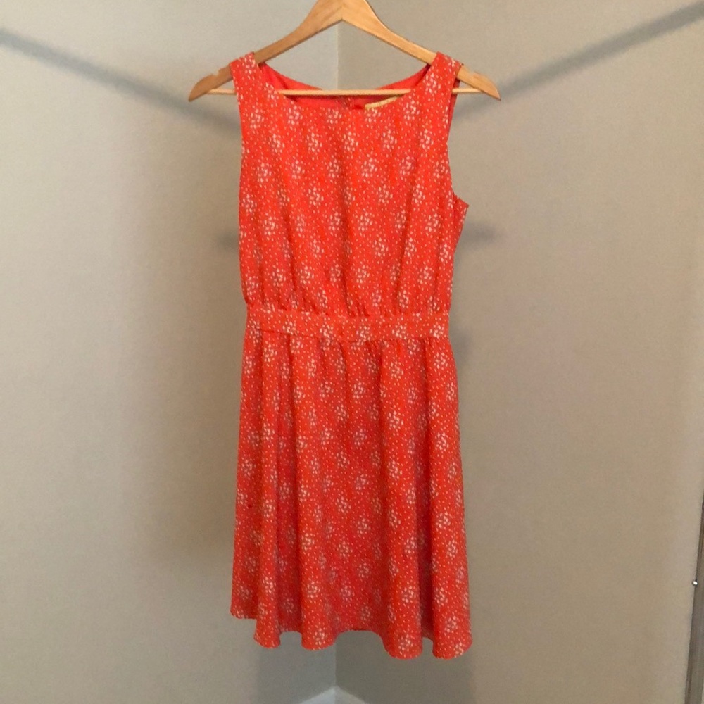 Gianni Bini - Floral Button Back Dress w/ Peekaboo